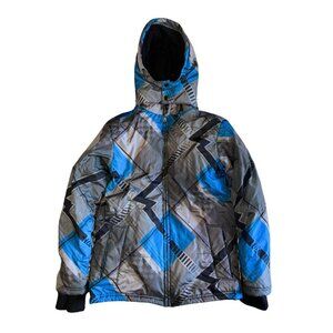 Fox racing ski snowboarding insulated jacket coat small
